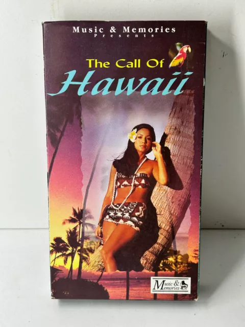 Music & Memories Presents The Call of Hawaii VHS Video Cassette