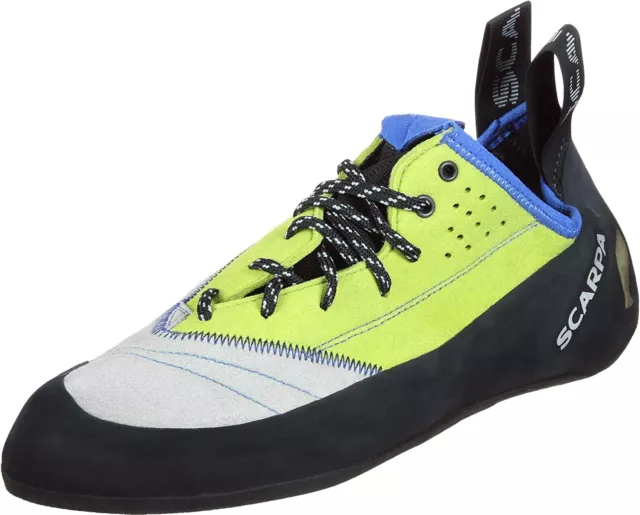 Scarpa Velocity Mens Climbing Shoes EU 48 grey/lime