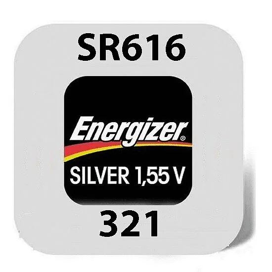 1* Energizer 321 Uhrenbatterie Knopfzelle SR616SW / SR65 / V321 / D321 ÖZENSAAT