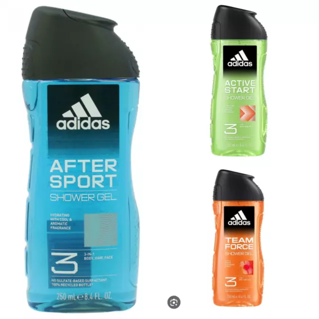 Adidas Duschgel Shower Gel 250 ml 3 in 1 Hair Body Face - diverse Sorten