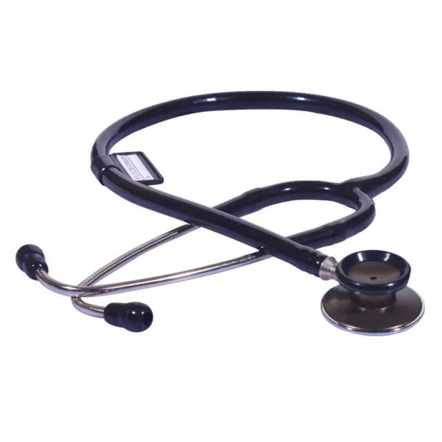 Micro Brown stethoscope for doctors and medical students (BLACK) 1 Pcs 3