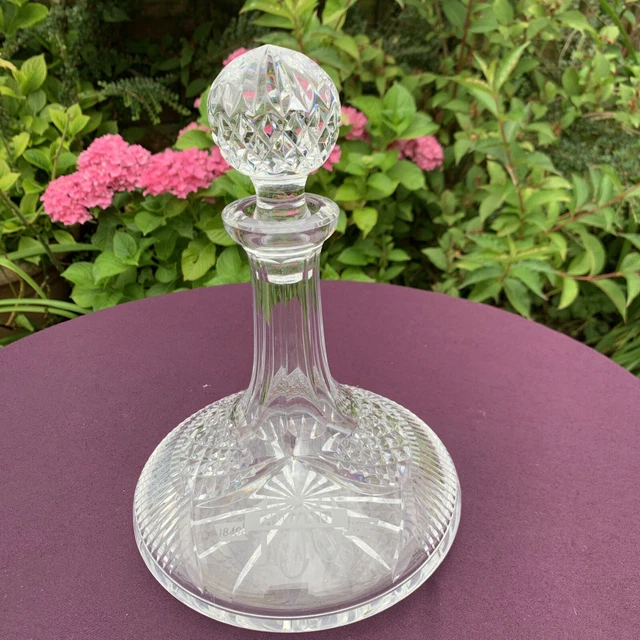 WATERFORD CRYSTAL SHIPS Decanter celebrating 150 years of Cunard 1840