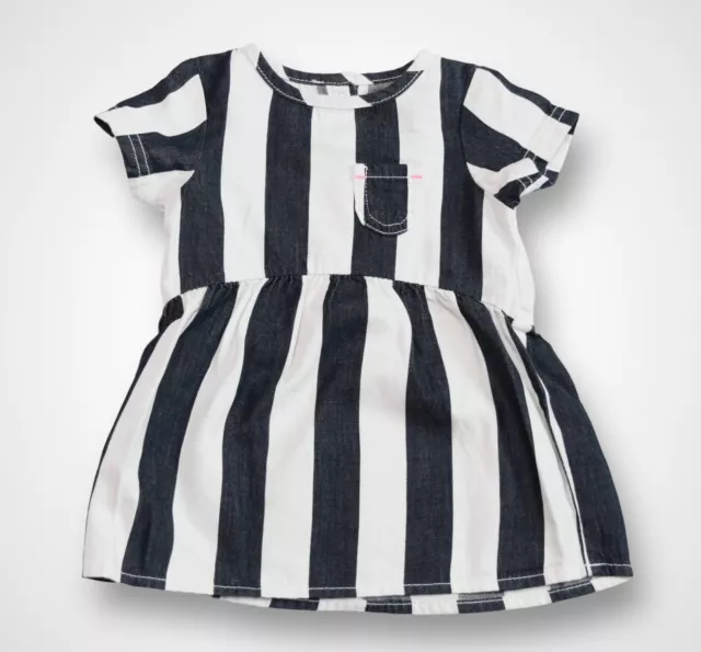 Next Baby Girl's Pocket Stripe Dress 3-6 Months