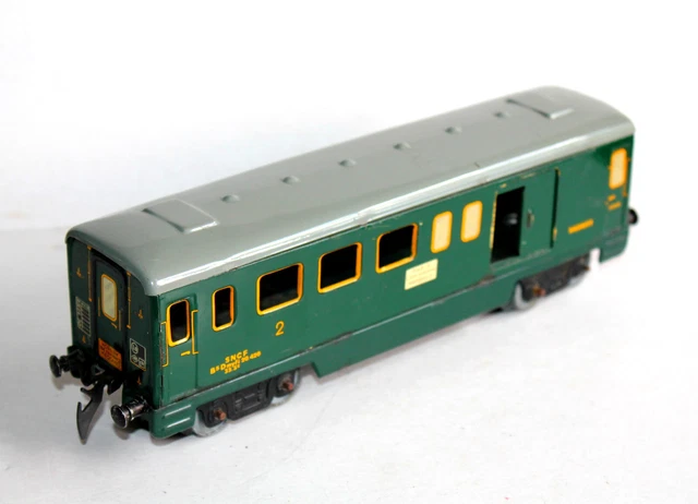 JEP – Hornby – Voiture Voyageurs SNCF – Échelle 0 – Modélisme Ancien