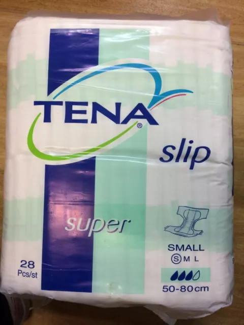 TENA Slip Super Small x28 BNIB