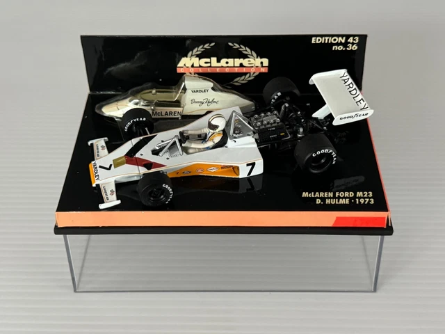 1/18 Minichamps Winner GP Suède Anderstorp 1973 McLaren-Ford M23 #7