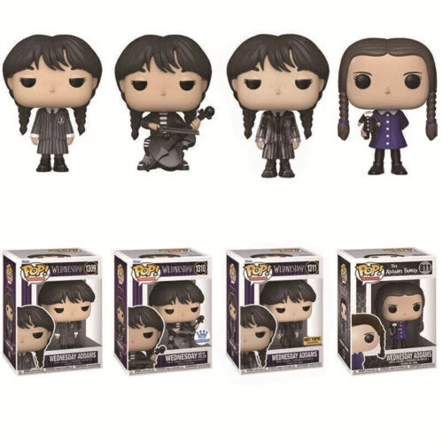 Addams Family Wednesday with Cello #1310 Exclusive In Hand +protector