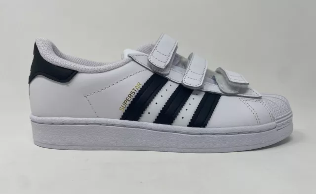 adidas Originals unisex child Superstar Cloudfoam Sneaker, 3 Little Kid