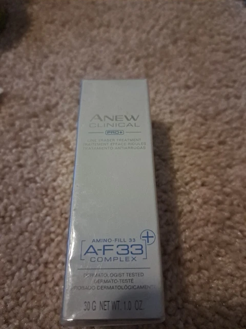 Avon Anew Clinical Pro+ Line Eraser Treatment A-F33 Complex 1.0 oz New Sealed