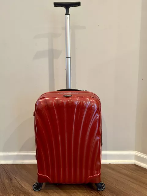 NEW Samsonite Black Label Cosmolite 3.0 Carry On Spinner Suitcase - Red Color