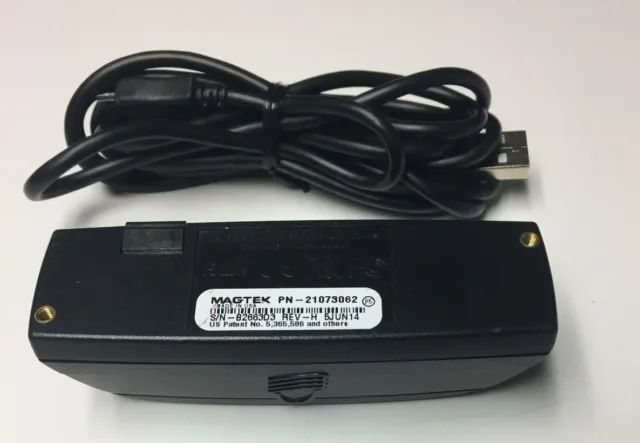 Magtek 21073062 Dynamag Bi-Directional USB Card Reader