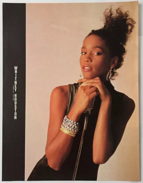 WHITNEY HOUSTON 1987 Clipping Japan Magazine PG 8A