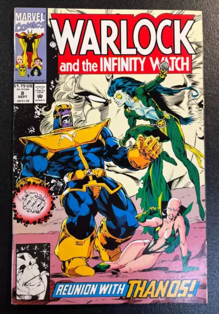 Warlock and the Infinity Watch 8 Tom Raney THANOS Gamora Drax V 1 Gauntlet