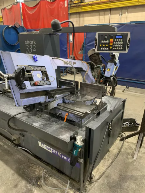 MEP Shark 332 NC evo Double Miter Band Saw