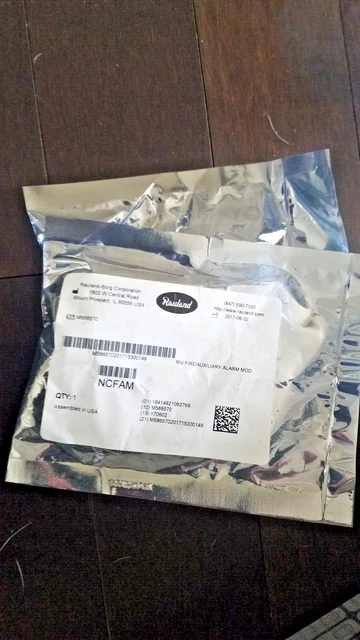 Rauland NCFAM Resp IV Fire / Auxiliary Alarm Module BRAND NEW SEALED