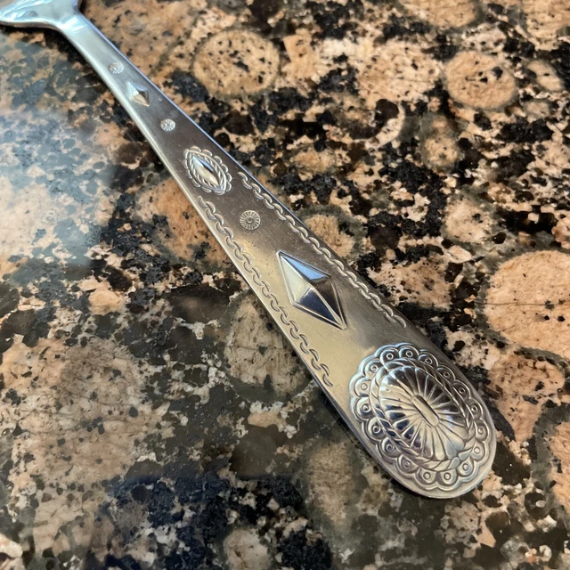 Wallace TAOS Satin Stainless Steel Flatware - Southwest Motif - Choose Your Pieces - View #2