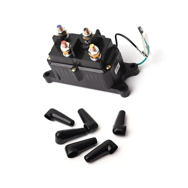 Windenmagnet 12V Windenmagnetrelais SchüTz für ATV UTV 3000-5000Lbs 4WD Win A7S9
