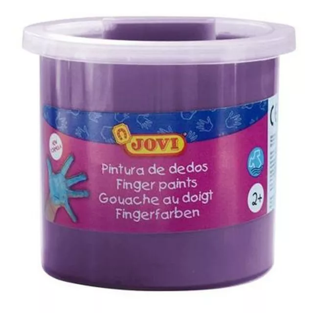 Pintura de Dedos Jovi Estuche 5 Piezas Pintura de Dedos Violeta 125 ml