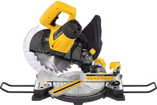 Powerplus POWX075700 Kapp- und Gehrungssäge - 1500 W - 210 mm 24-Zahn-Sägeblatt