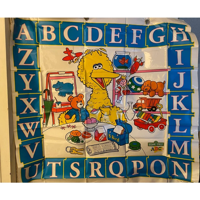 READER'S DIGEST 1998 Sesame Street ABC Play Mat 44.5 "X 46" (puzzle
