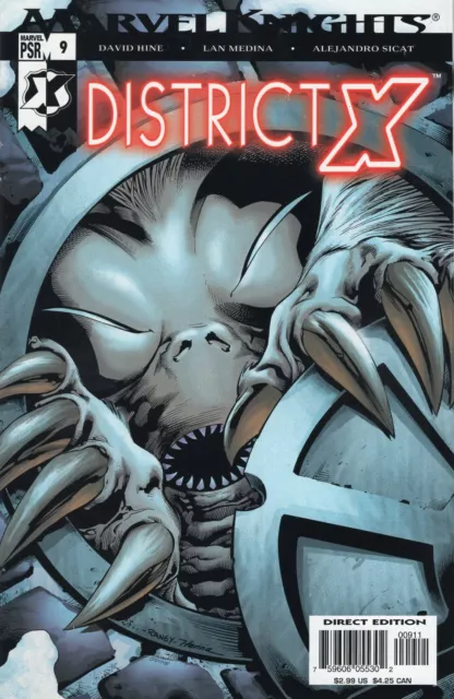 Marvel Knights District X #9 (Mar. 2005) High Grade