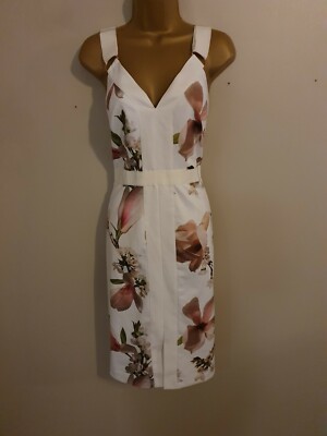 Ted Baker Irasela Harmony Panel Dress TED SIZE 1 UK SIZE 8