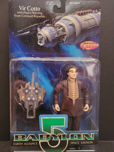 Babylon 5 Vir Cotto 6" Brown Jacket Variation Action Figure - Previews Exclusive