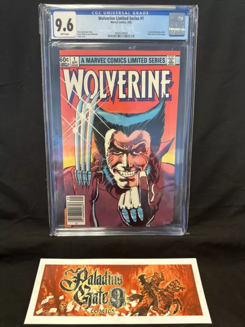 Wolverine Limited Series #1 CGC 9.6 (Marvel 1982) 1st Solo Wolverine Comic!