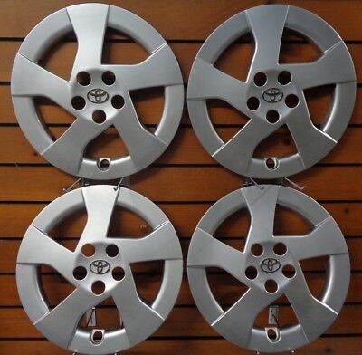 New SET (4pcs) 15" inch Toyota Prius 2010 2011 Hubcaps Wheel Covers 61156