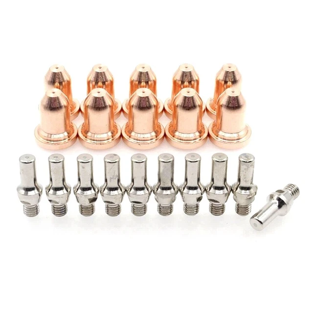 Lot De 21 Pièces : Bouchons, Boucliers, Embouts Pour Torche Plasma Lincoln ProCut-55/80 - Neuf
