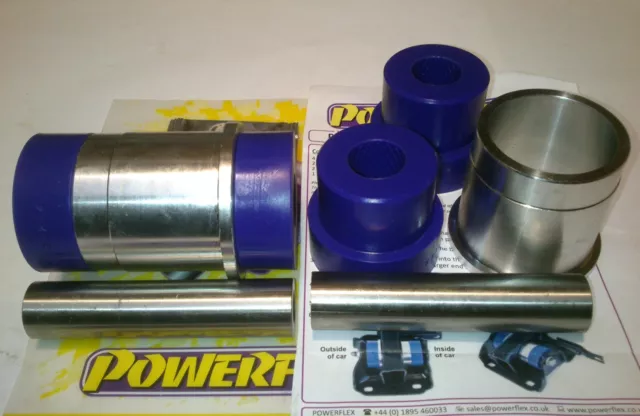 2 Pu Buchsen Hinterachslager Tonnenlager Audi A4 B5 2WD + Avant Powerflex 3-214