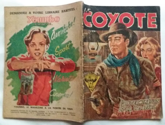 C1 ESPAGNE Mallorqui LE COYOTE 9 EXTERMINATION CALAVERE Zorro 1955 BATET Western