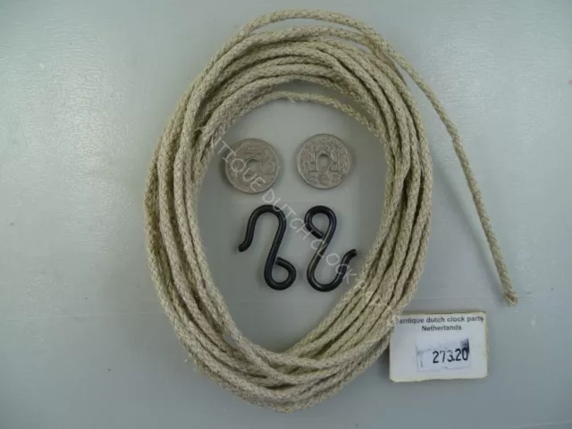 High Quality Braided Flaxcord For French Morbier Comtoise Or Lantern Clock High Quality Braided Flaxcord For French Morbier Comtoise Or Lantern Clock