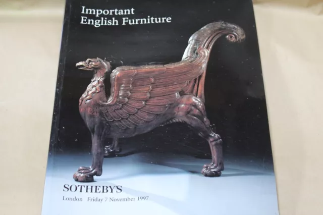 Sotheby's Important English Furniture