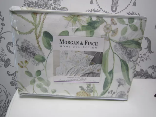 Morgan & Finch  Goulburn King Bed Sheet Set – from Bed n Bath