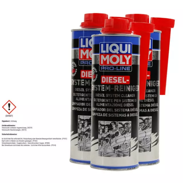 3X LIQUI MOLY (5168) Pro-Line 400 ml sistema di aspirazione detergente  diesel SET/SET EUR 74,73 - PicClick IT