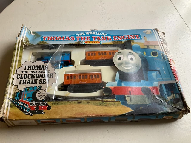 HORNBY THE WORLD Of Thomas The Tank Engine Clockwork Train Set -boxed £ ...