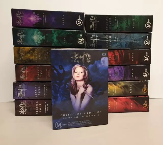 Buffy The Vampire Slayer  Season 1-7 Complete DVD Collectors Edition Box Sets