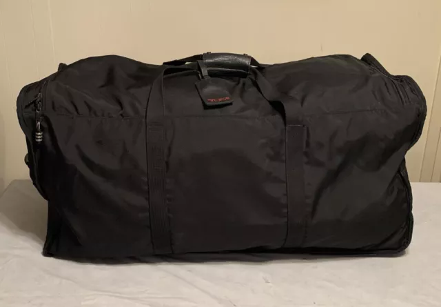 Tumi Rolling Duffle Duffel 2-Wheel Luggage Huge Suitcase Bag 248d3 34”x14”x16”