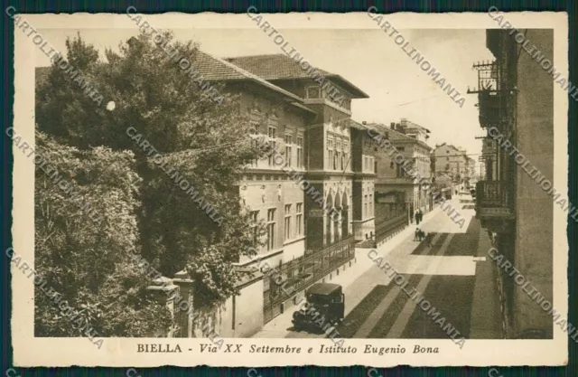 Biella City Postcard QQ6293
