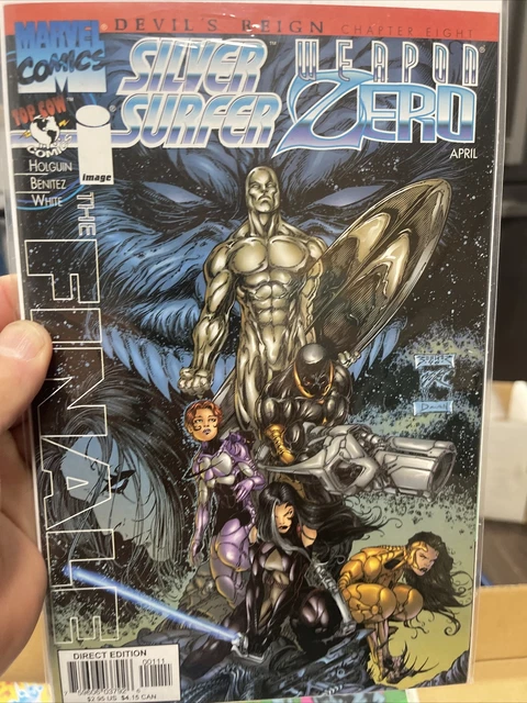 Silver Surfer Weapon Zero # 1 Nm Marvel Comics Top Cow 1997