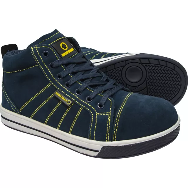 Marksman steel toe cap boots top