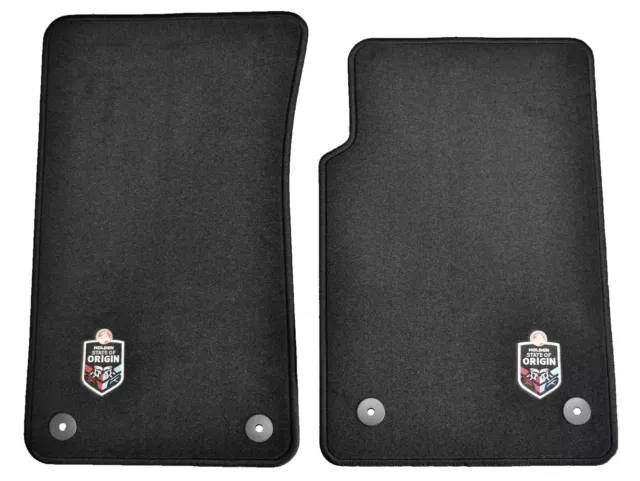 Holden VE WM Floor Mats Carpet Pair Front SV6 SS SSV Commodore HSV - NRL Editio