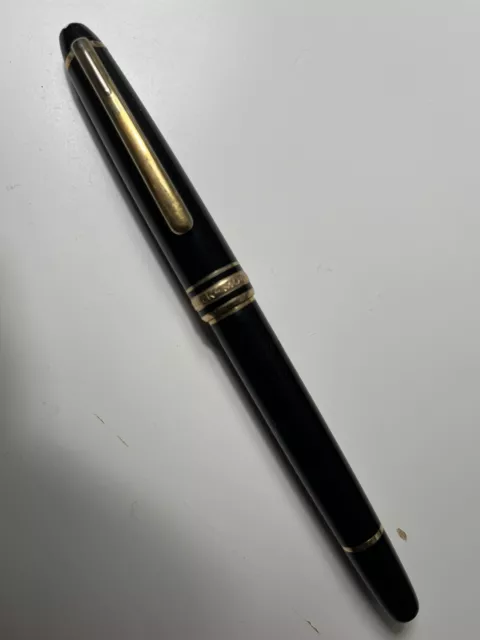 MONTBLANC MEISTERSTUCK FOUNTAIN PEN, 4810 14K 585 NIB, Gold trim