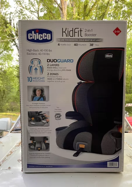 Chicco KidFit 2-in-1 Belt Positioning Booster Car Seat Atmosphere