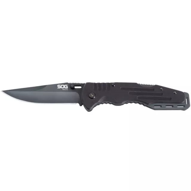 SOG Salute Black Folding Knife