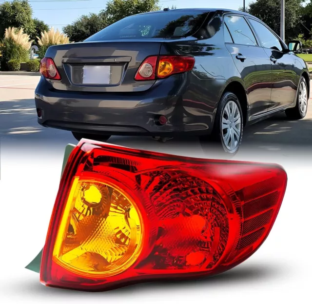 Right Tail Light Lamp For Toyota Corolla ZRE152 2007~2010 ZRE152 Sedan 1.8 4Door