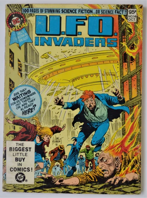 U.F.O INVADERS  (DC Comics Inc) Vol: 2 No: 14 DC SPECIAL BLUE RIBBON DIGEST 1981
