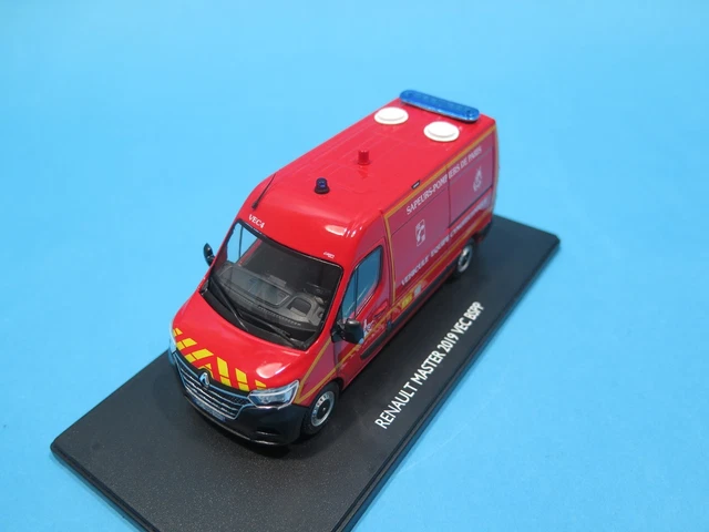 RENAULT MASTER VSAV Neutre Décalques SAPEURS POMPIERS 1/43 ELIGOR
