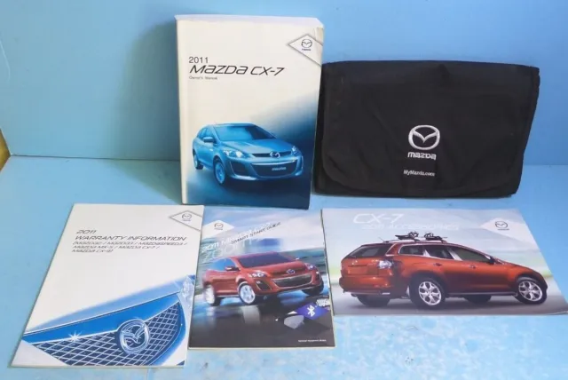11 2011 Mazda CX-7/CX7 owners manual
